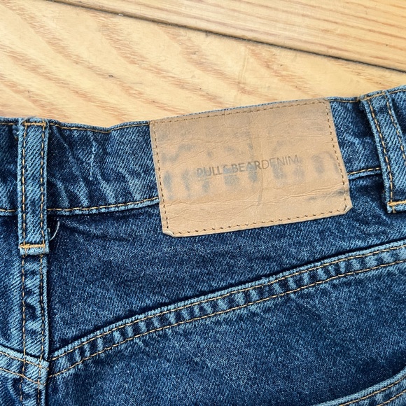 ❌ SOLD ❌ Pull & Bear High Waisted Denim Shorts Size 6 - Picture 4 of 8